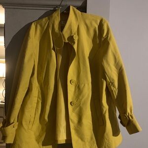 Talbots Women's Vibrant Yellow Jacket